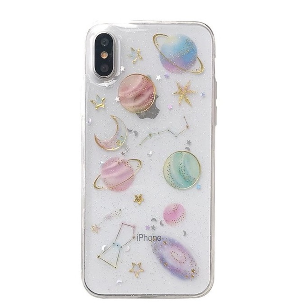 iPhone XR glitter case